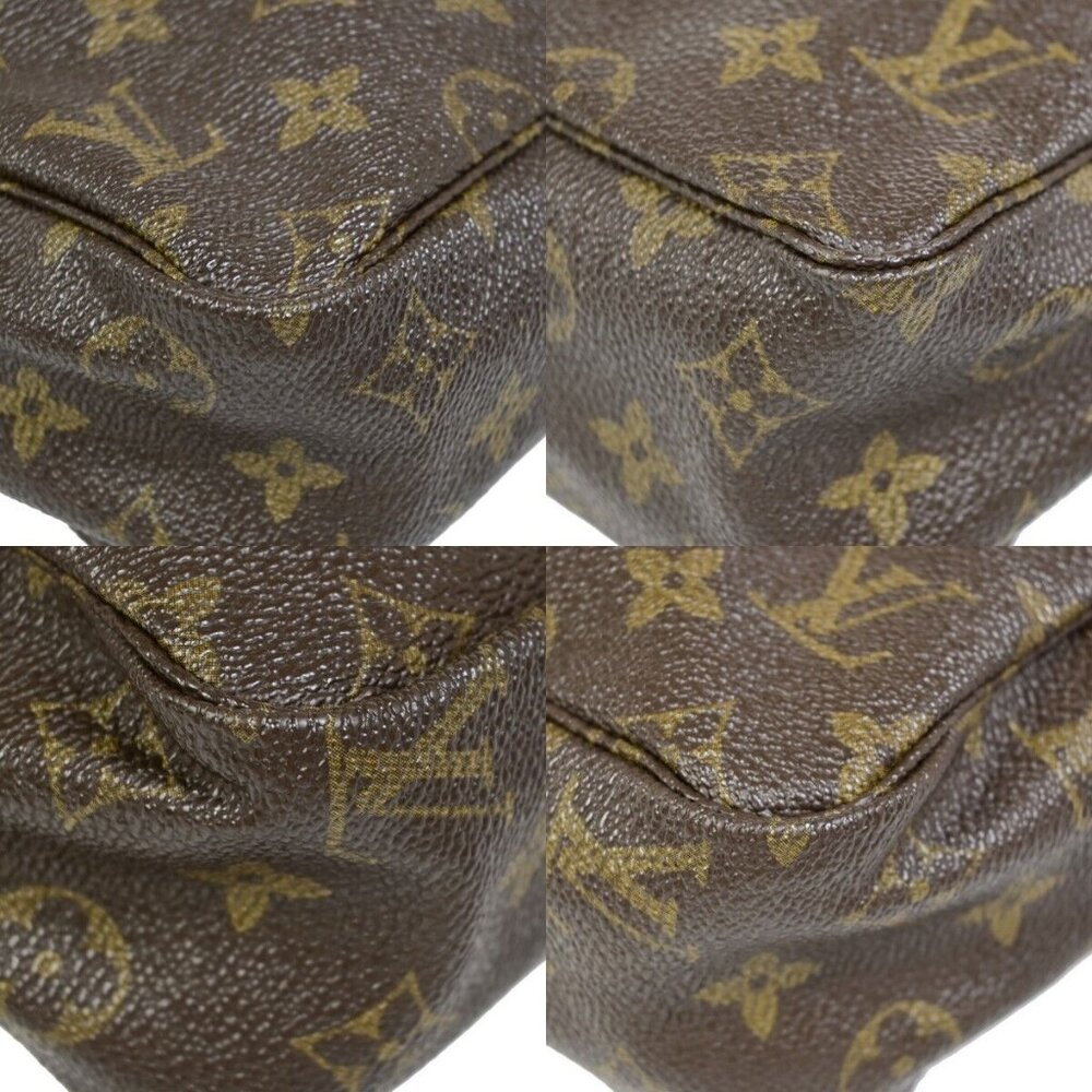 LOUIS VUITTON Trousse Toilette 28 Clutch Hand Bag Monogram Brown - Picture 7 of 16